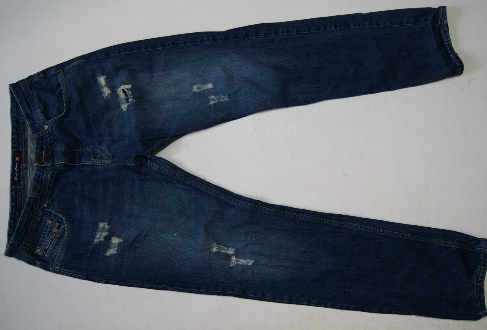 ROCK CREEK W36 L36 PAS 90 jeansy męskie proste , przetarcia,dziury