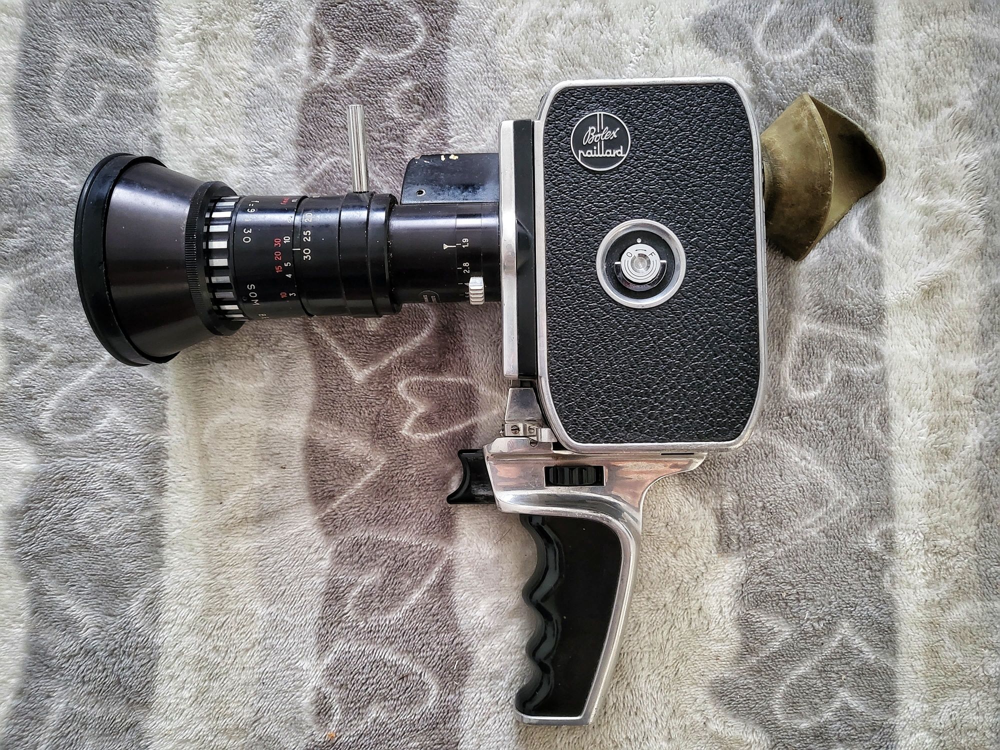 Bolex Paillard P2 Zoom Reflex com Mala vintage