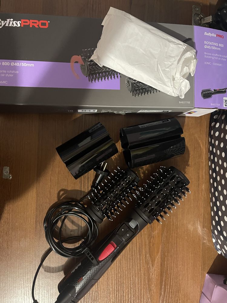 Фен-щітка BaByliss PRO BAB2770E Rotating 800