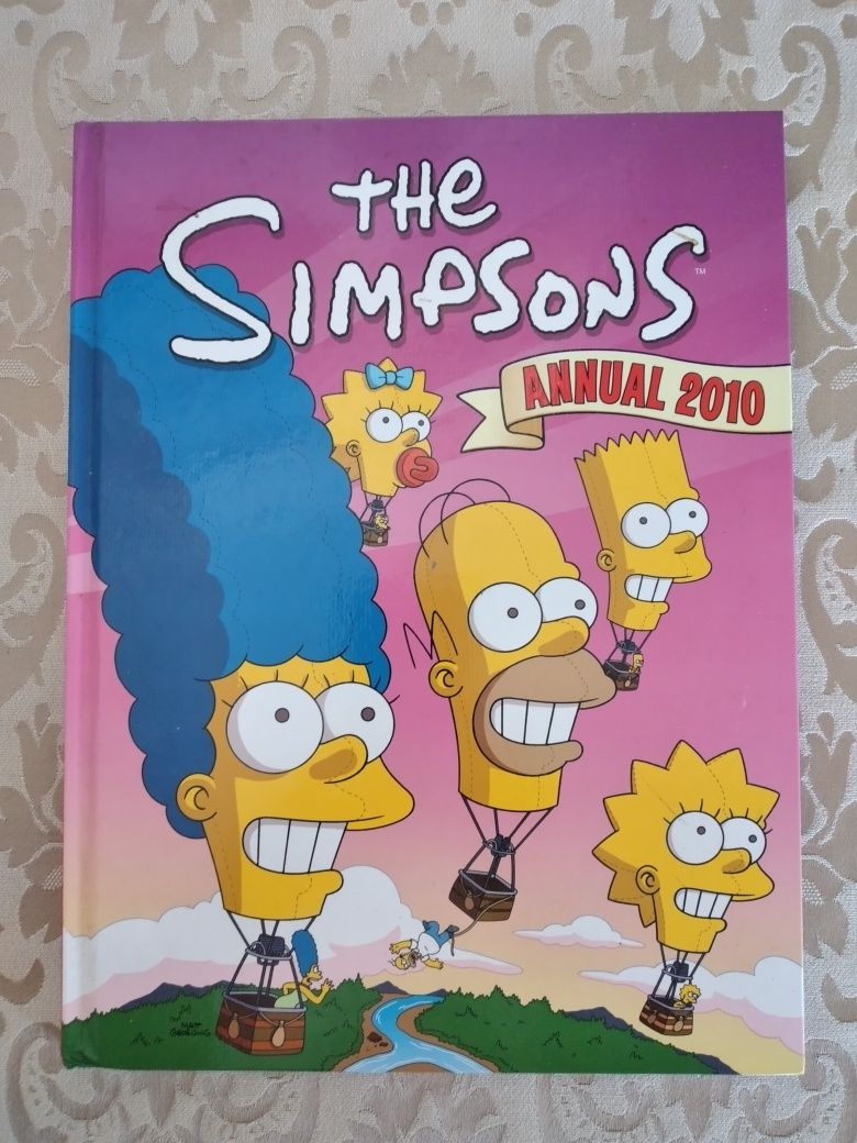 SIMPSONS Annual 2010 Banda Desenhada Inglês. Um Livro Para Fãs.