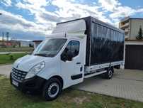 Renault Master Skrzyniowy 4.5 x 2.2 Firanka Klimatyzacja  Max Rozstaw Salon PL Drzwi Tył