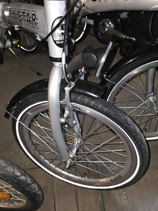 Firmowy lekki Niemiecki ( niecałe 13 kg)rower aluminium składak