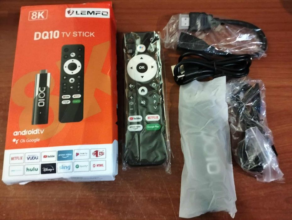 Tv Box 8K(4GB+32GB)-LEMFO DQ10 Tv Stick