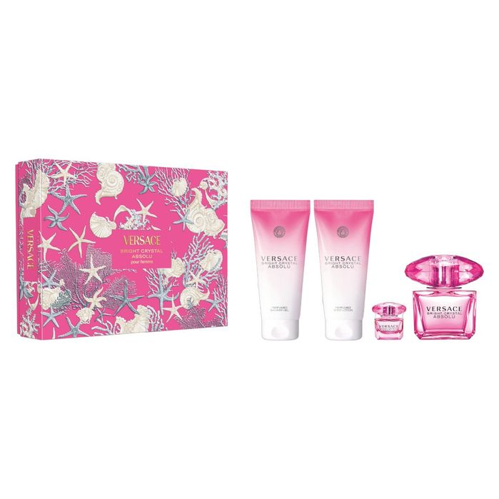 Versace Bright Crystal Absolu  Eau De Parfum Zestaw