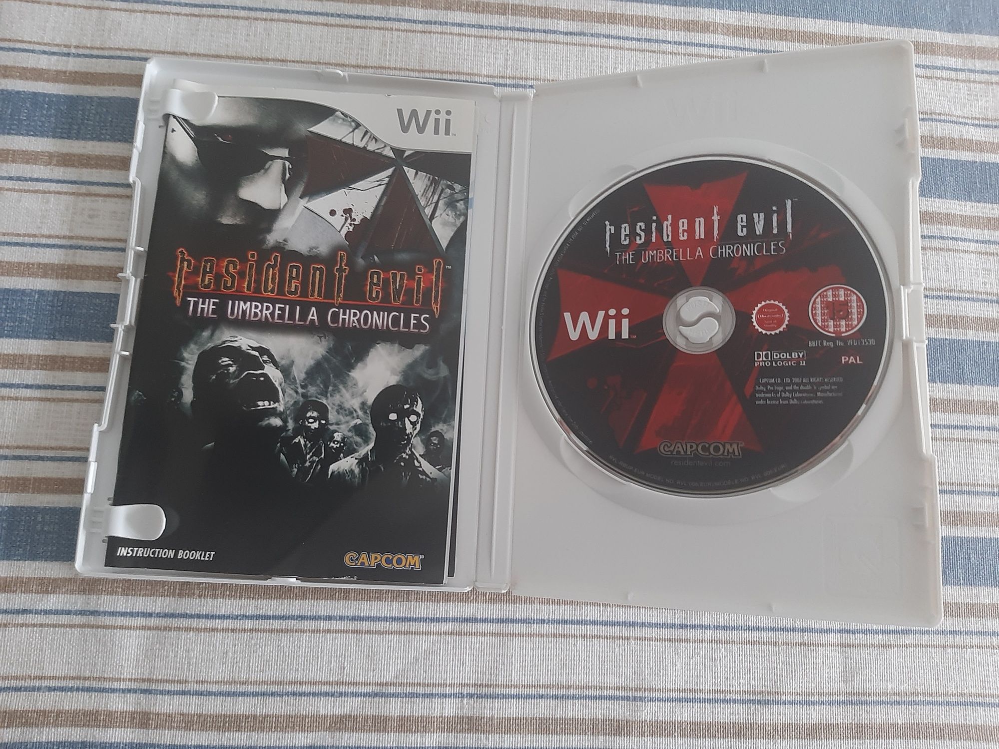 Jogo wii - Resident evil the umbrella chronicles