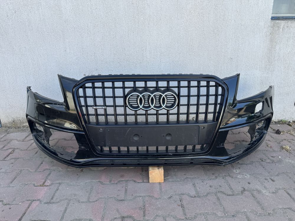 Audi Q5 8R Lift S-Line Zderzak Atrapa Przód