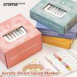Акрилові маркери croma 72 кольори для розмальовок