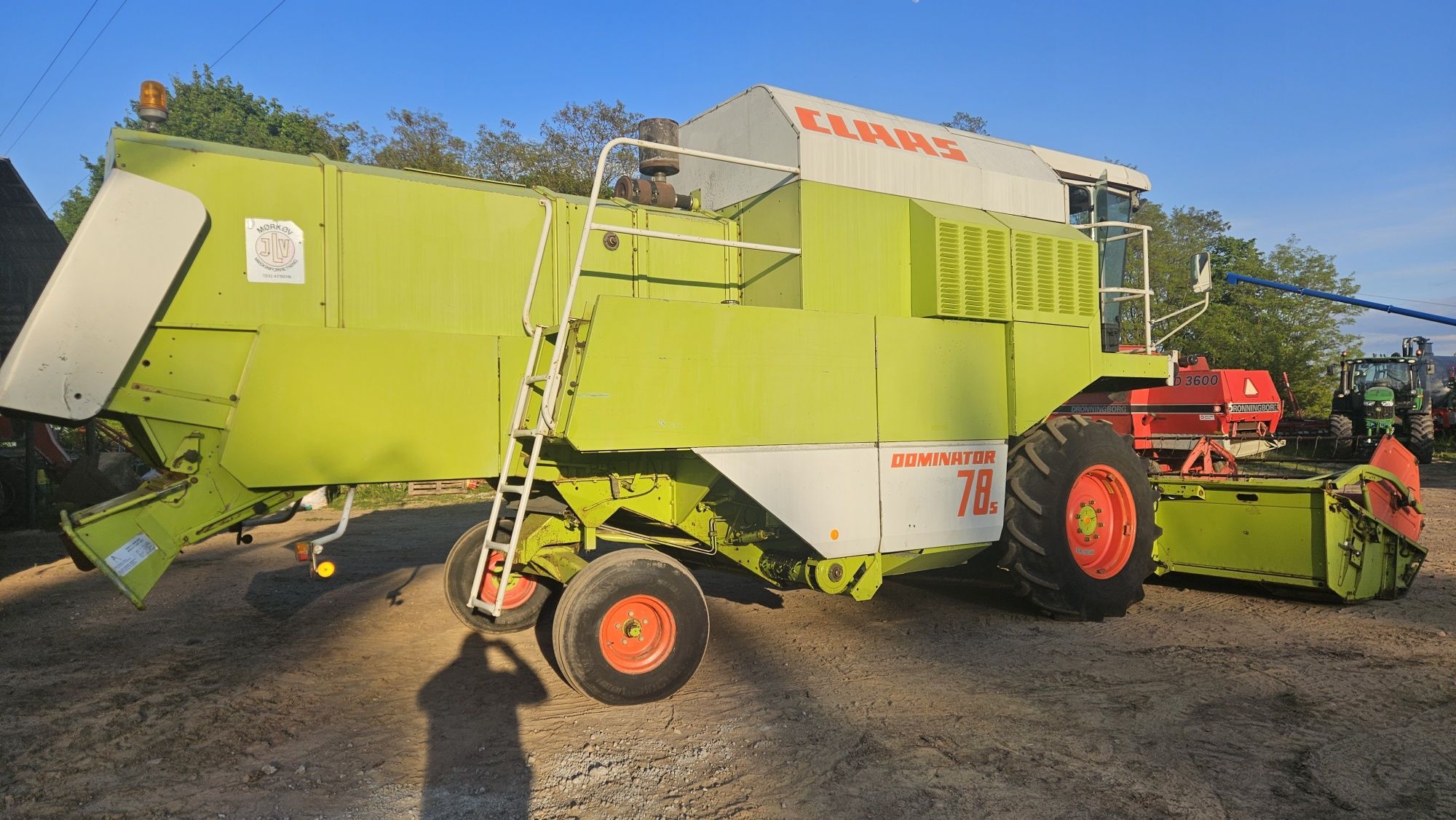 Claas Dominator 78 s z Danii