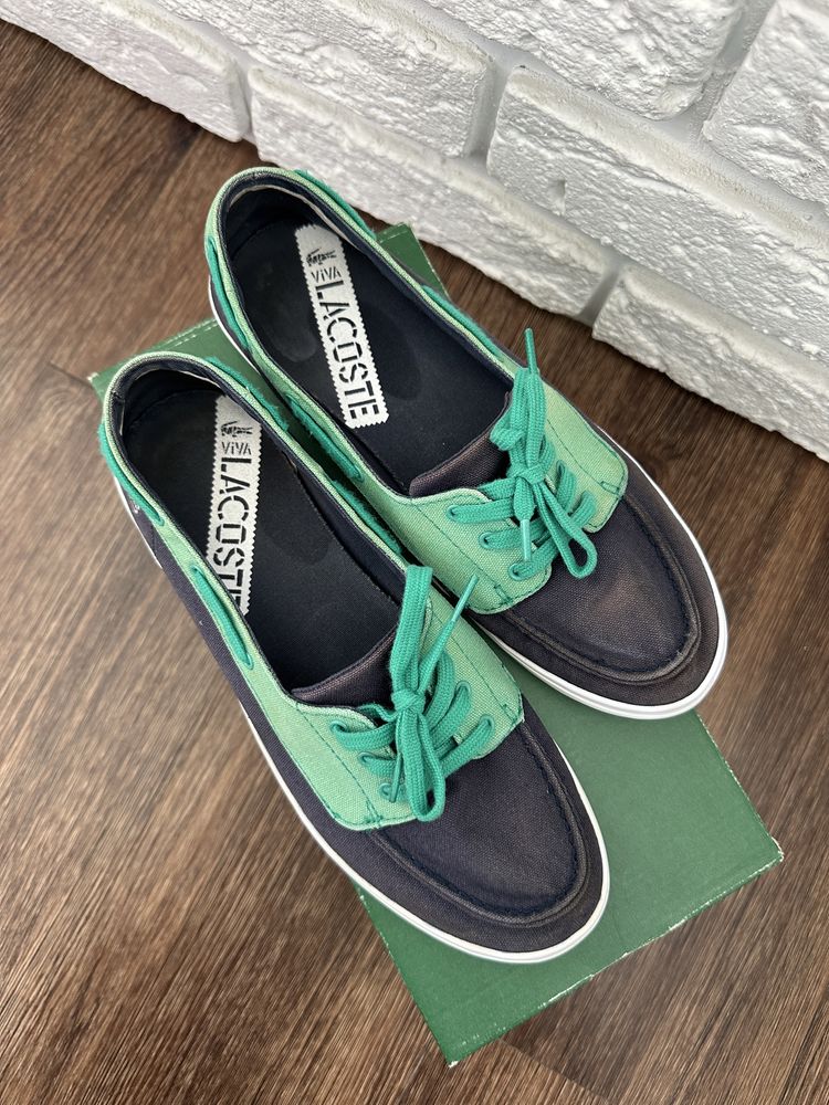 Мокасины, слипоны, эспандрильи Lacoste Оригинал