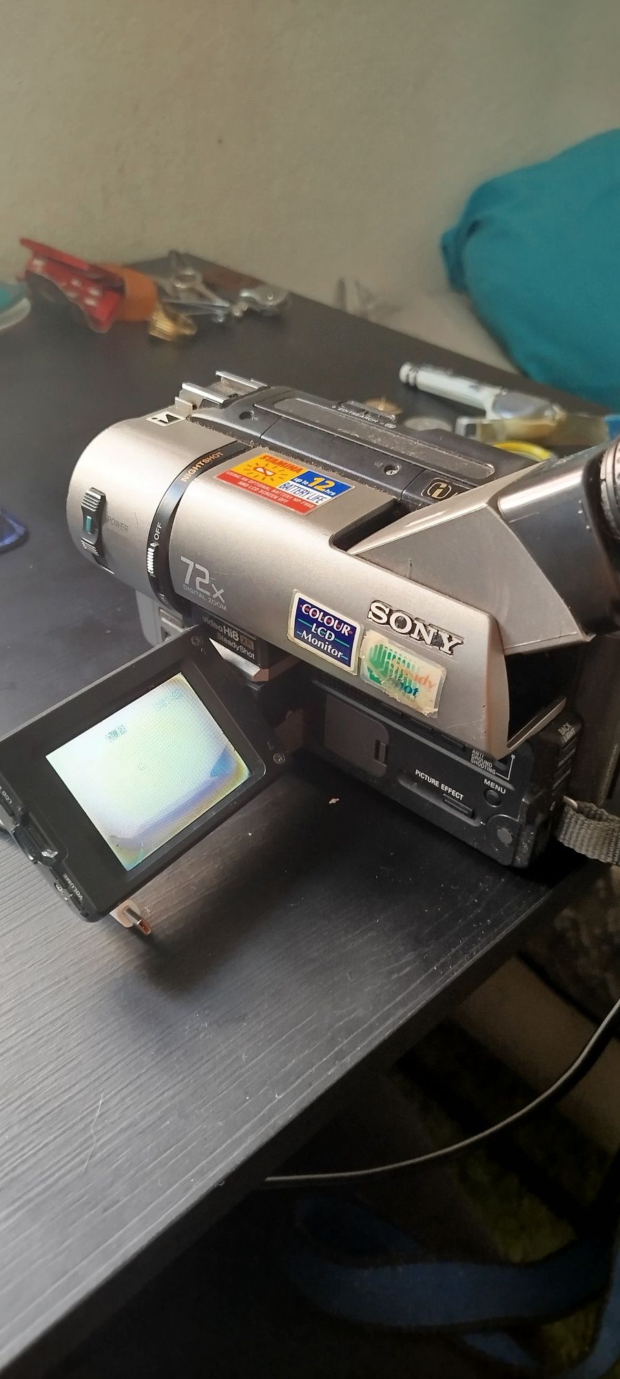 Câmera Sony 72x Antiga ( Funcionar )