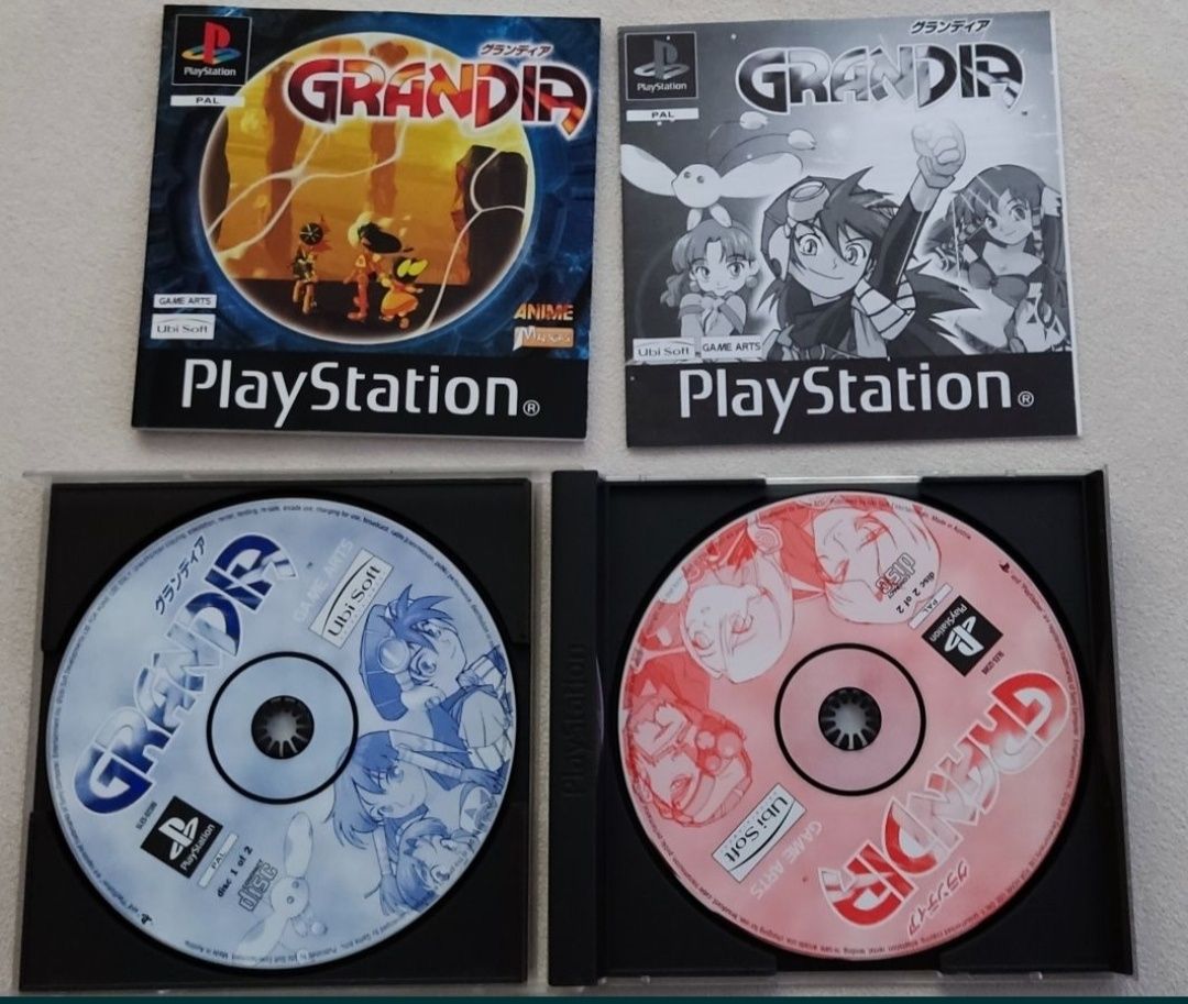 Grandia (FR) (Playstation 1, PS1) PAL