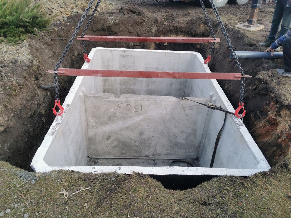 Zbiornik betonowy 8m3 na szambo deszczówkę gnojówkę nieczystości kanał