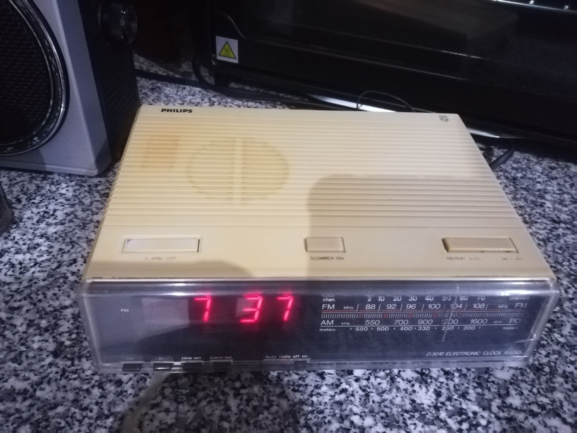 Relógio despertador Philips