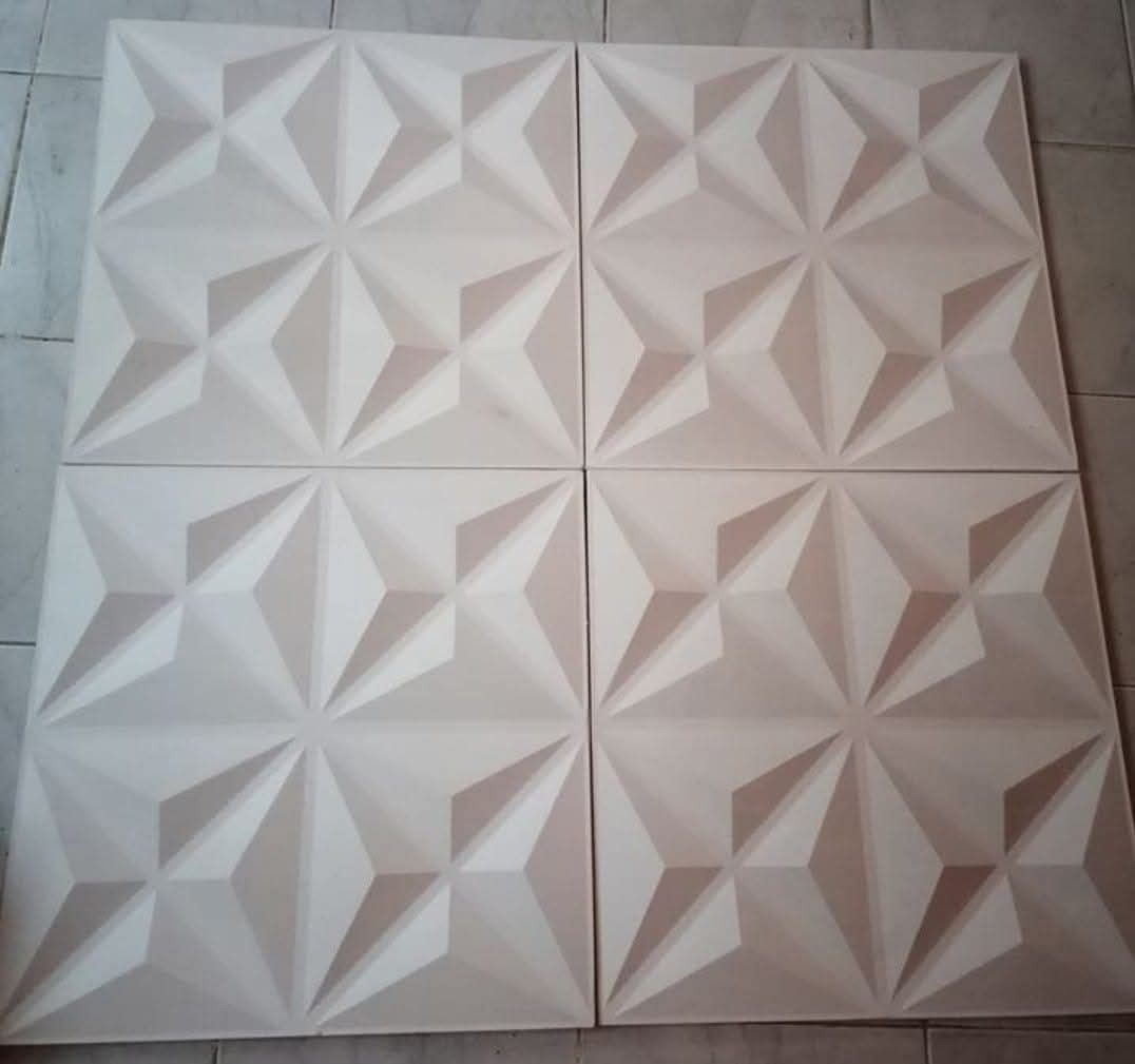 Placas Decorativas 3D em Geso para Parede – Design Moderno e Fácil Apl
