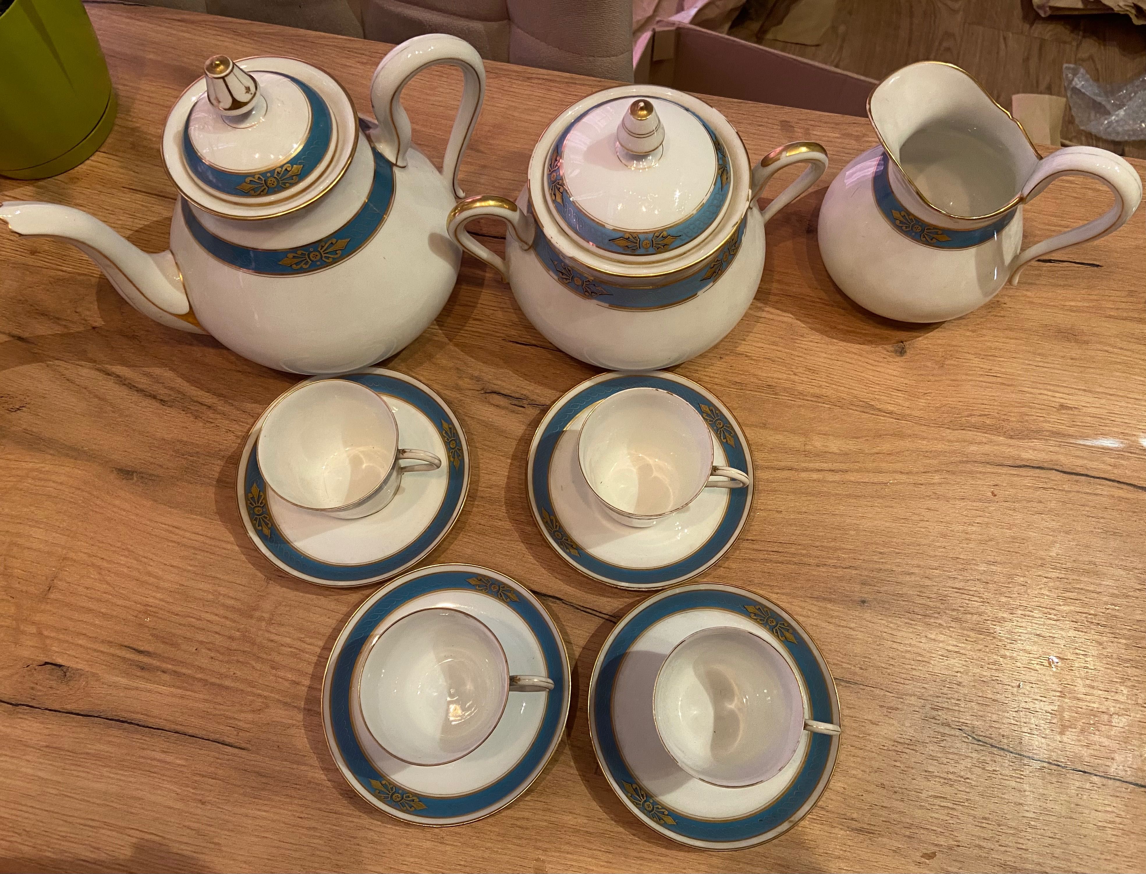 Serwis LIMOGES porcelana Francja