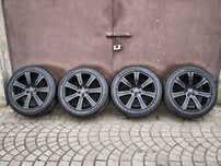 Felgi z oponami Jaguar 5x108 opony lato 245/45/18 r18 czarne