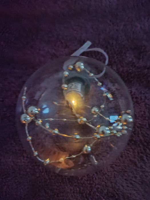 Lampki dekoracyjne girlanda LED kule świetlne