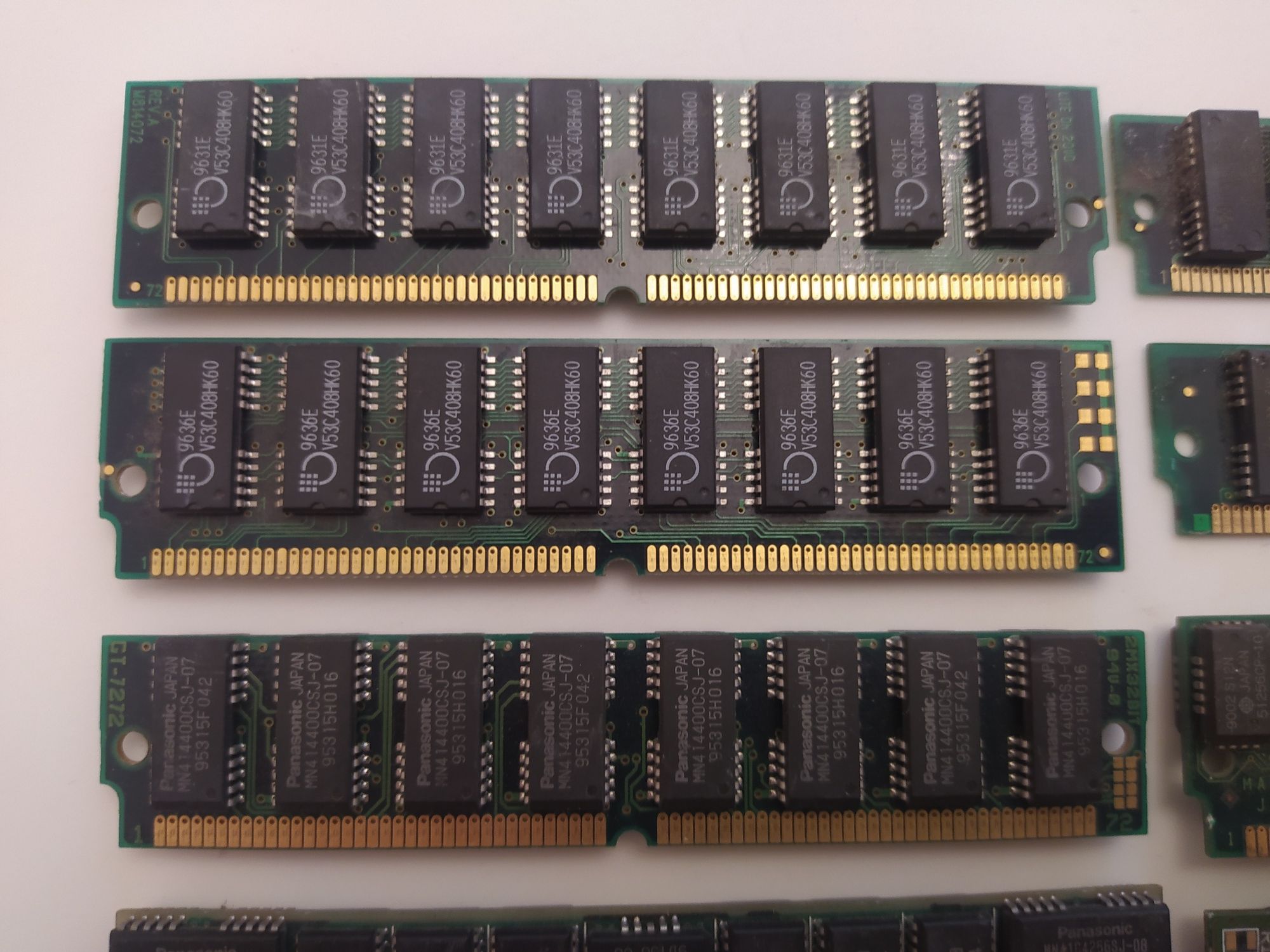 Стара ретро память ОЗУ RAM simm dimm