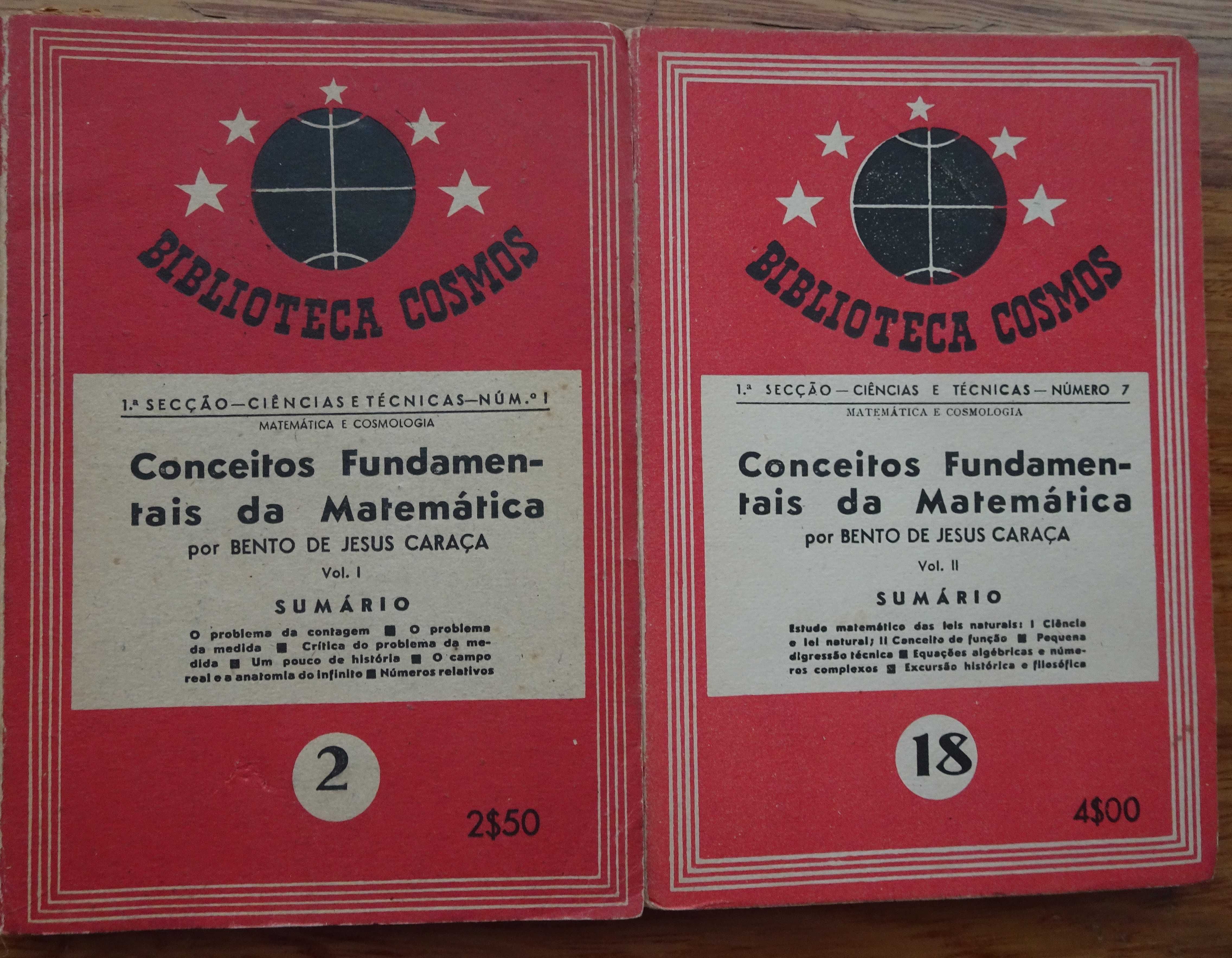 Conceitos Fundamentais da Matemática de Bento de Jesus Caraça