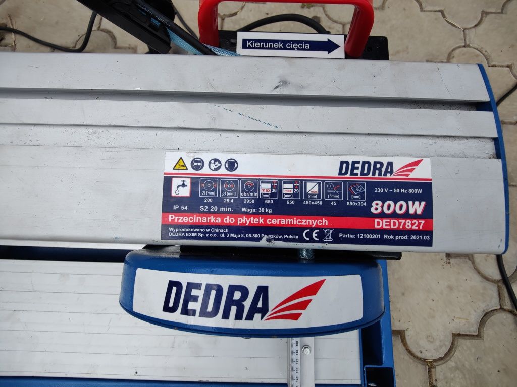 Плиткорез мокрорез  Dedra DED 7827