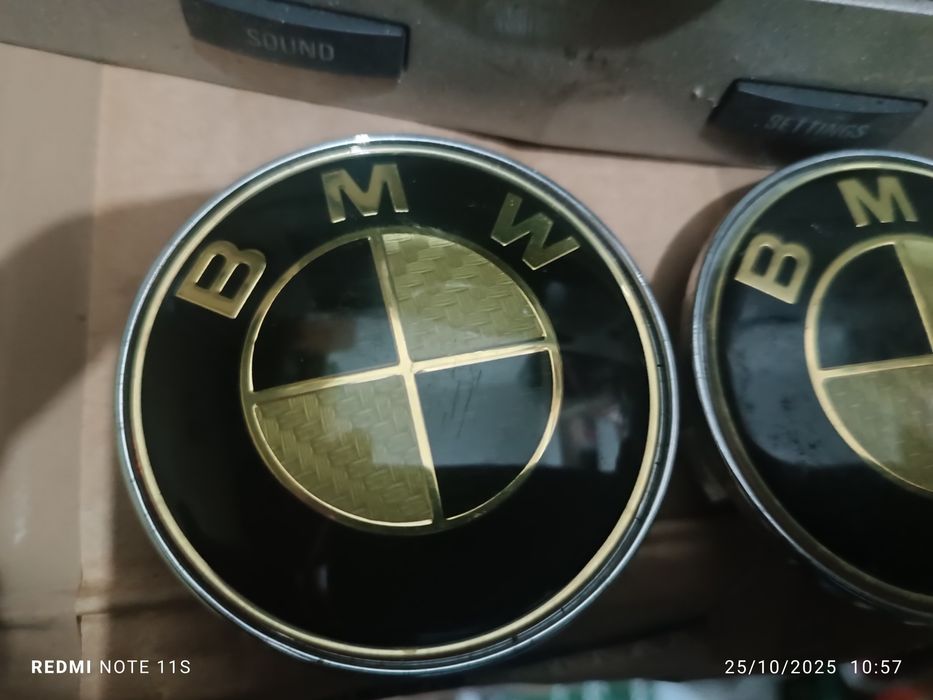 Emblema BMW centro de jantes