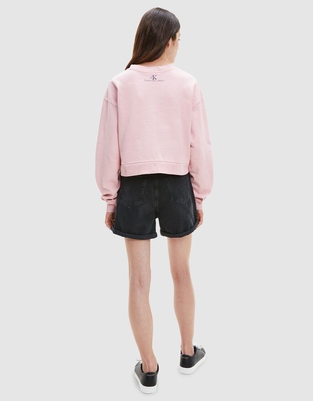 Bluza Calvin Klein Broadway Pink oversize S-L