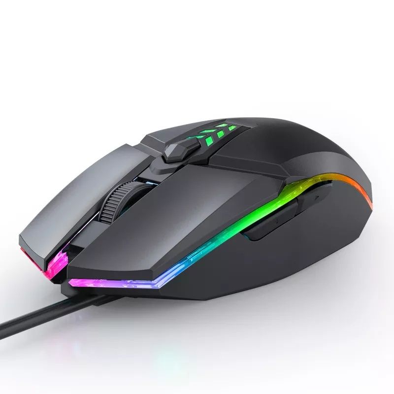 Myszka przewodowa GAMING RGB USB - DPI sensor Optyczny (dla graczy)