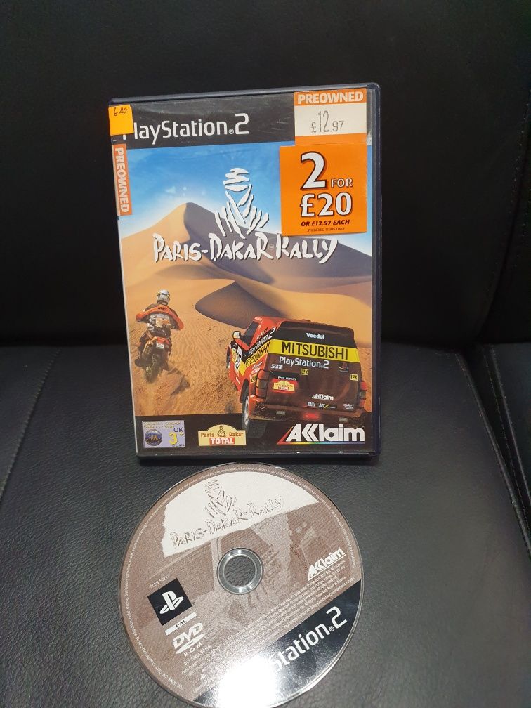 Gra gry ps2 playstation 2 Unikat Paris Dakar Rally od kolekcjonera