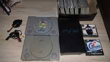 Konsole ps1 PSX szarak.