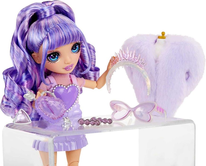 Лялька Рейнбоу Хай Вайлет Rainbow High Creative Crystals Violet