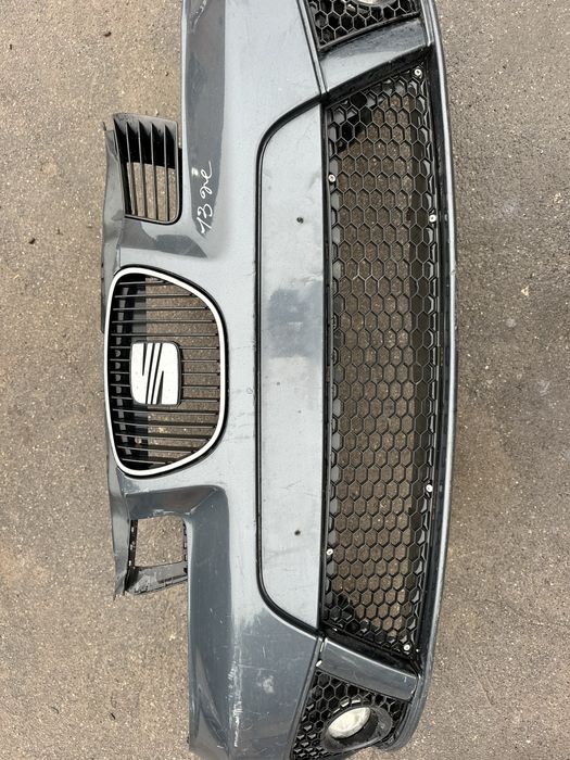 Передній бампер Seat Ibiza 3 Сеат Ібіца 3 2006-2008 рестайл
