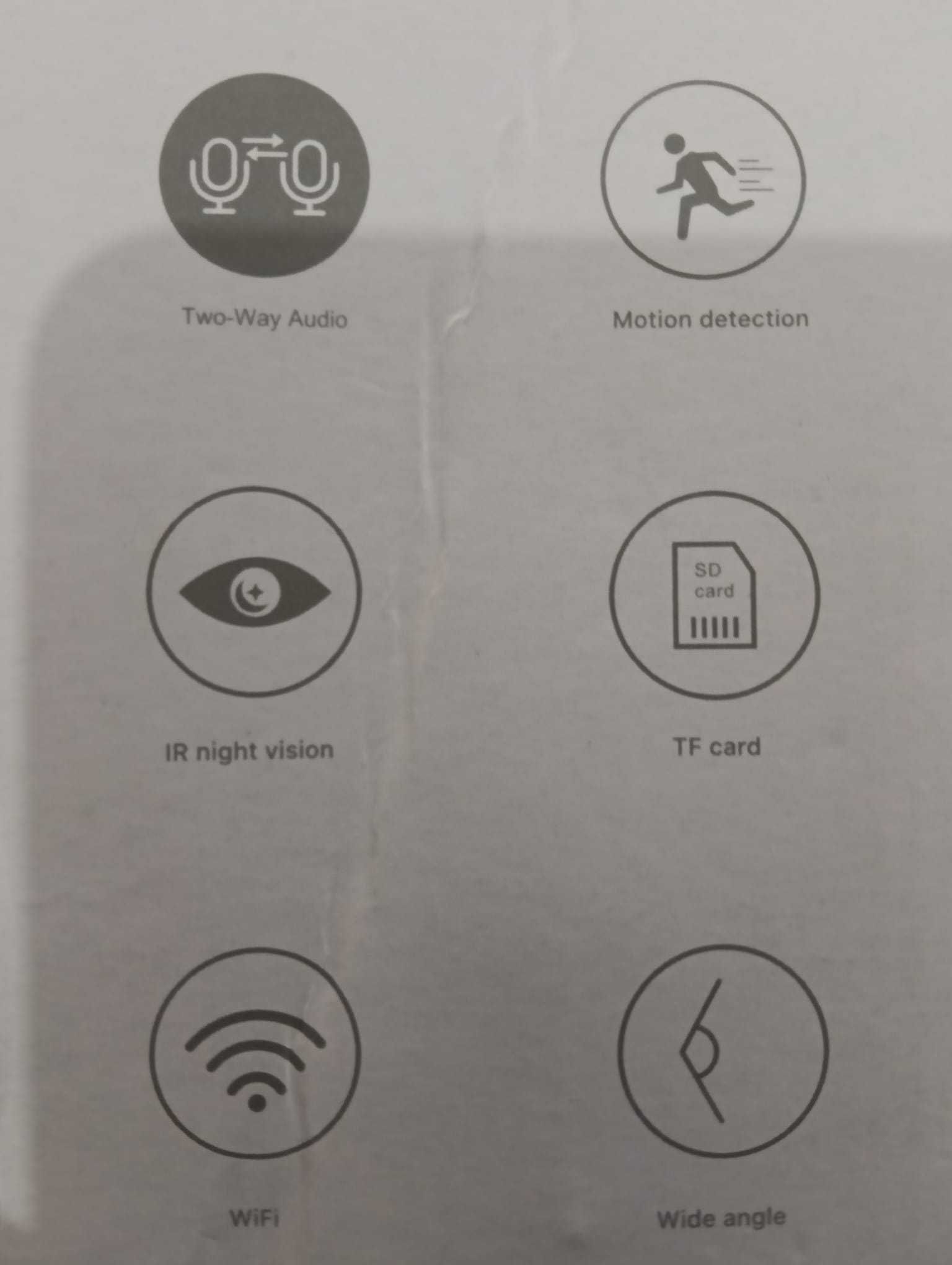 Smart Camera Segurança Wifi Indoor