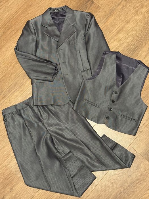 Дитячий брючний костюм трійка  | розмір 110-116