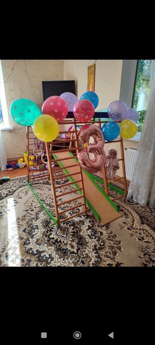 Дитячий спортивний комплекс для дому квартири