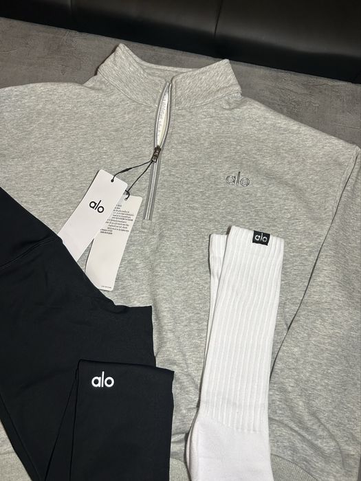 Світшот зіп худі Alo Yoga преміум якість