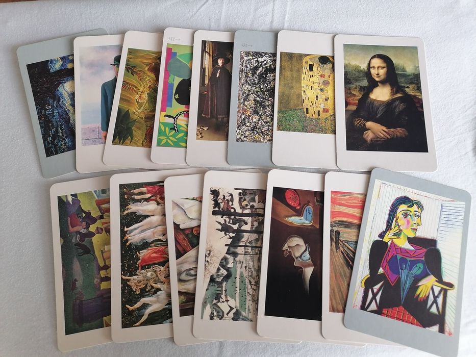 Usborbe: Famous Painting, Story of Art Sticker Book