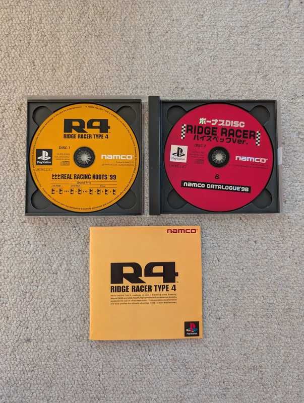 Ridge Racer Type 4 R4 NTSC-J