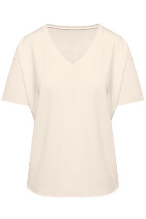 T-shirt damski z wiskozy - L