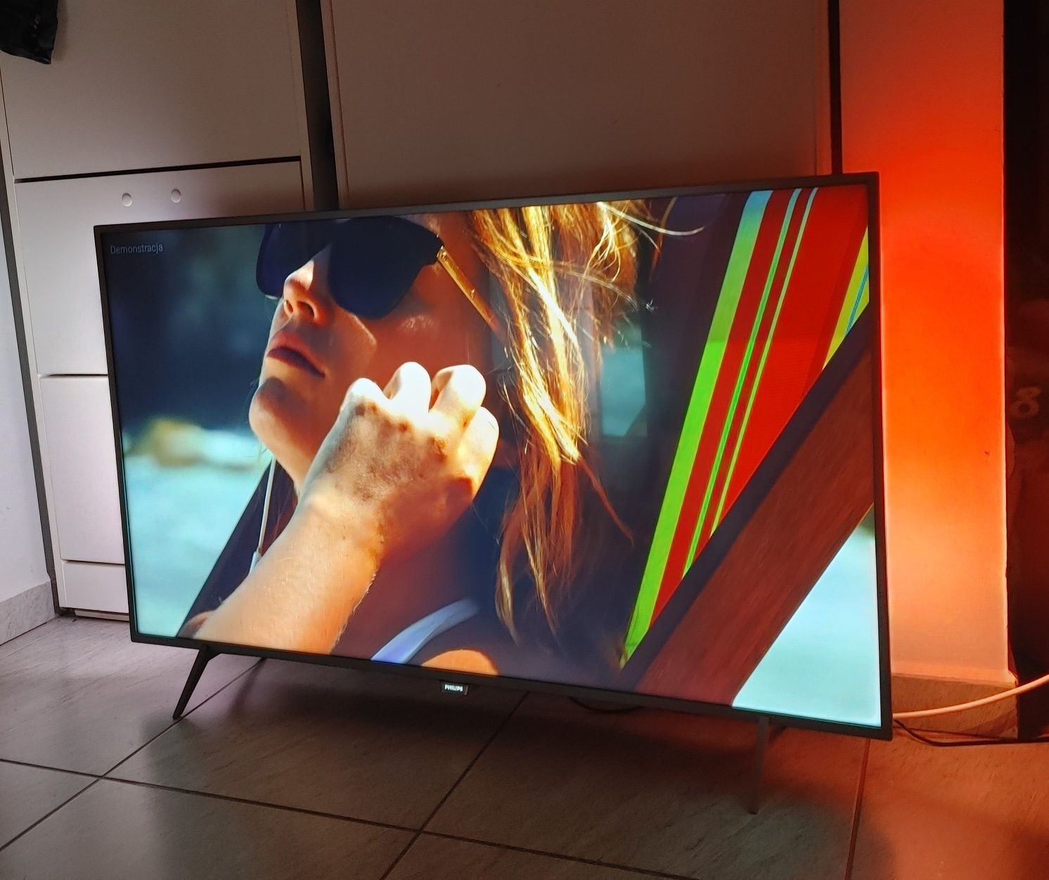TV PHILIPS 49 AMBILIGHT UHD Android z gwarancją