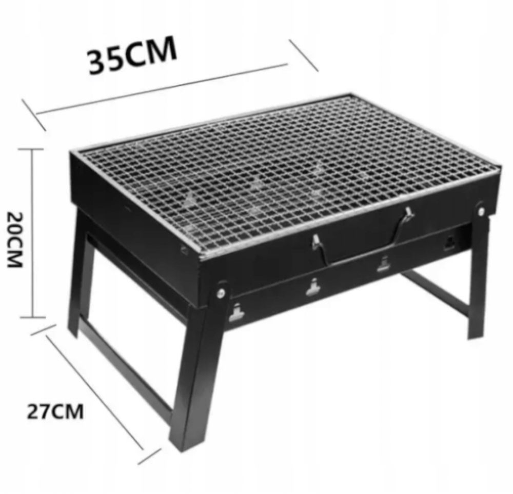 Grill węglowy MAXSELL 35 x 27 cm