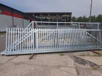 Brama przesuwna grzebieniowa 4x1,42m profil 60x40 ocynk PRODUCENT