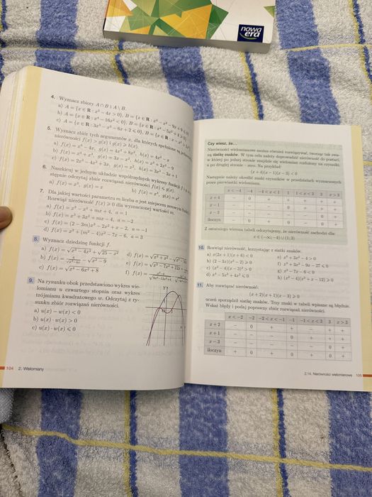 MATeMAtyka podrecznik 2 zakres podstawowy i rozszerzony. Nowa Era