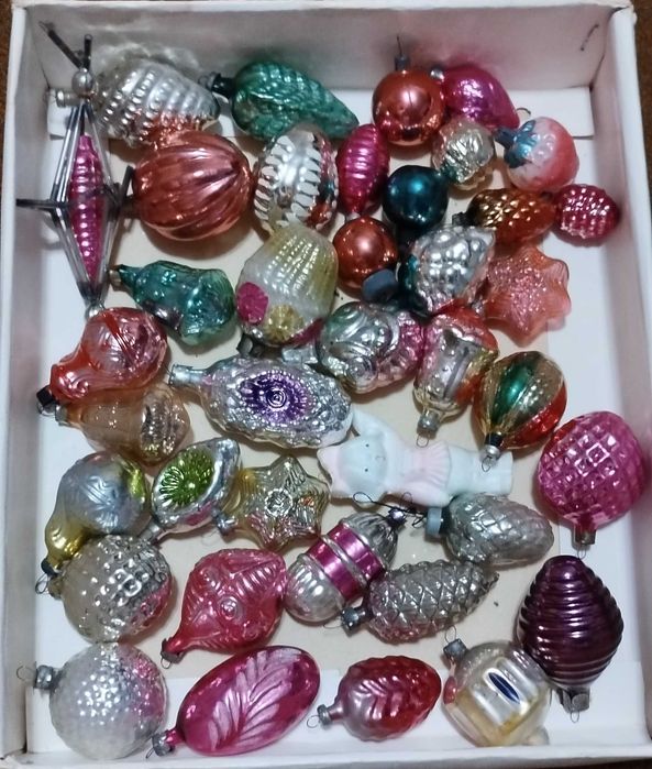 Елочные игрушки ссср