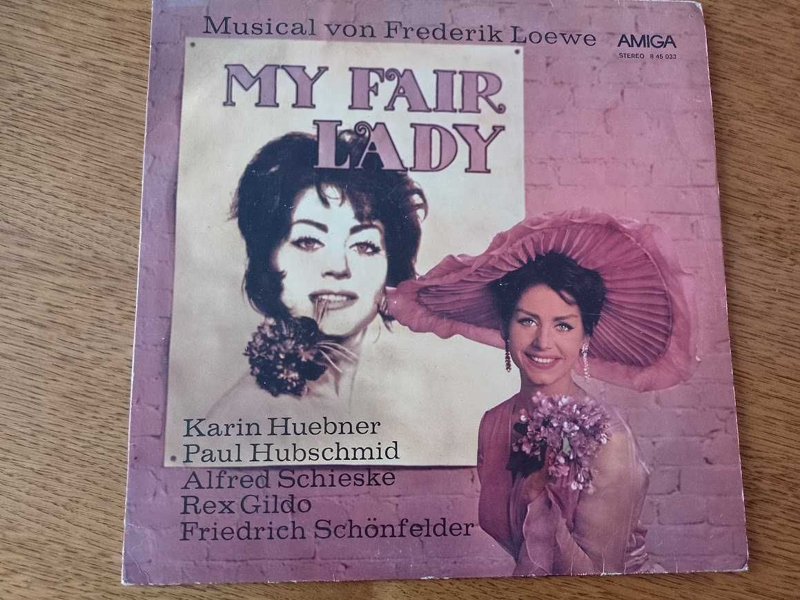 My fair lady Musical Frederik Loewe Paul Hubschmid Rex Gildo