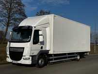 DAF LF210 euro6 12t DMC  Import NL Idealny Stan DUŻY KONTENER rama meblowka WINDA