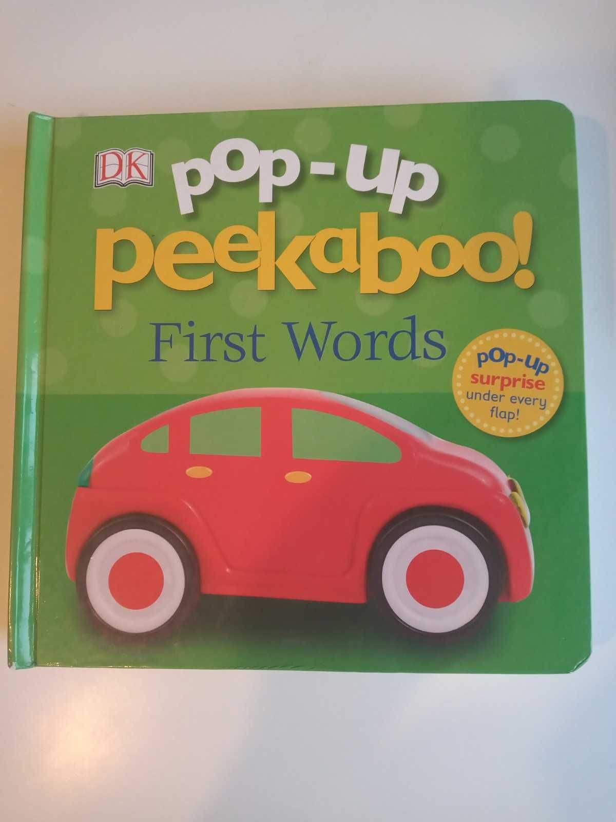 Książki z wyskakującymi obrazkami, angielski, Pop Up Peekaboo!