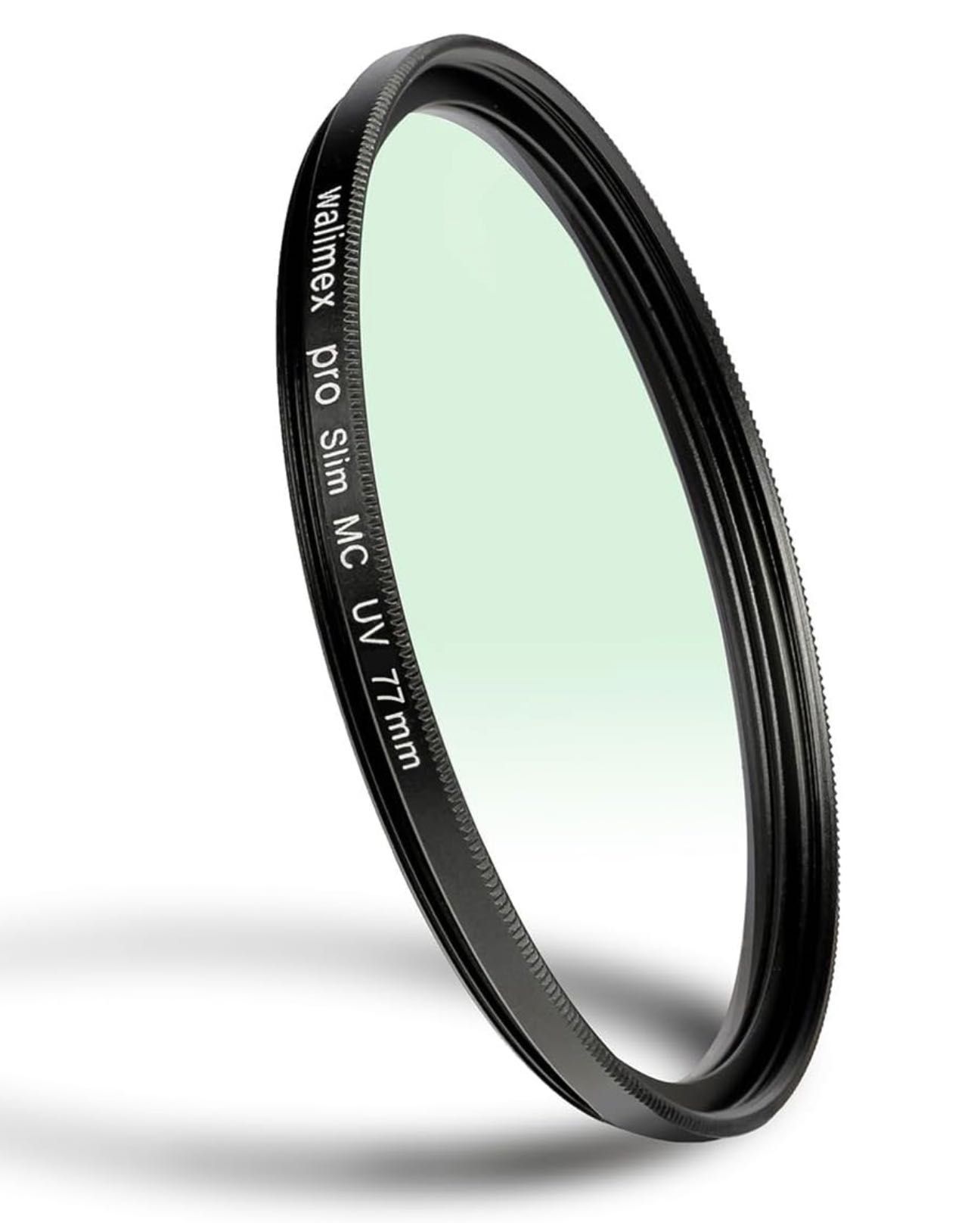 Filtros Slim MC UV-Filter 43mm e 77mm + adap. conversor filtros