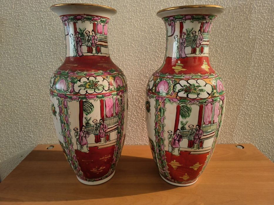 Par de jarras chinesas