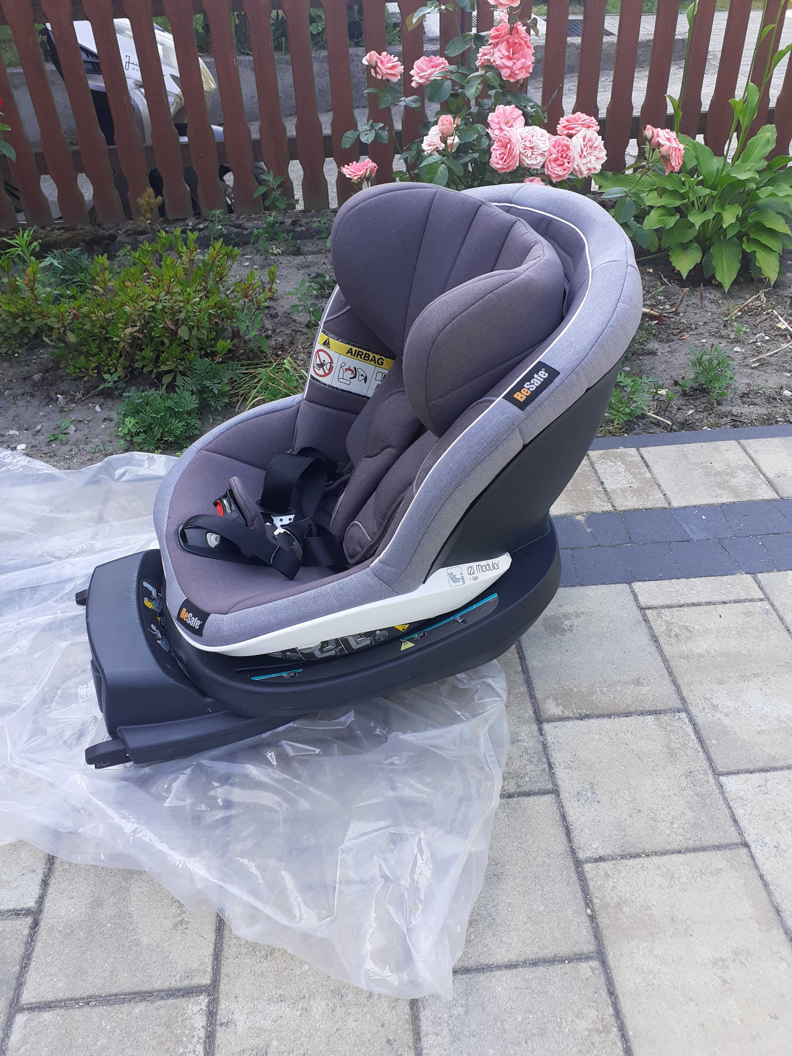 Fotelik Samochodowy BeSafe iZi Modular i-Size 0-18kg PRZODEM lub TYŁEM