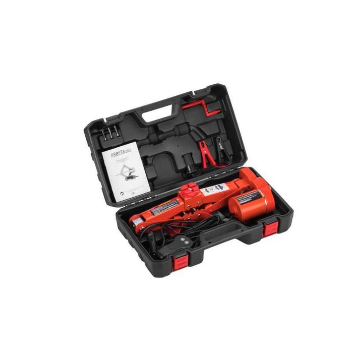 LEWAREK samochodowy ELEKTRYCZNY podnośnik trapezowy 12V 3T KD1369